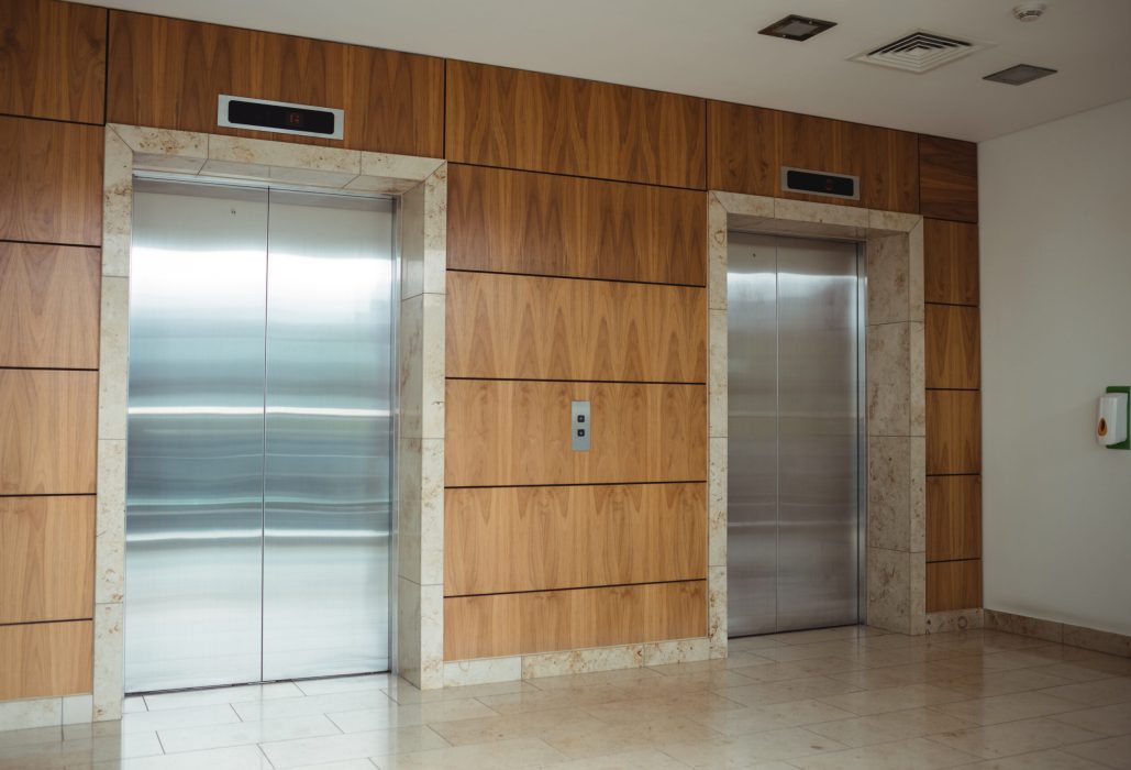 View of lift in office